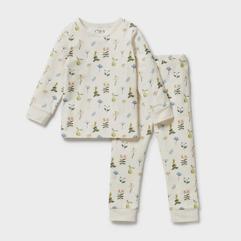 Wilson & Frenchy Organic Long Sleeved Pyjamas - Petit Garden