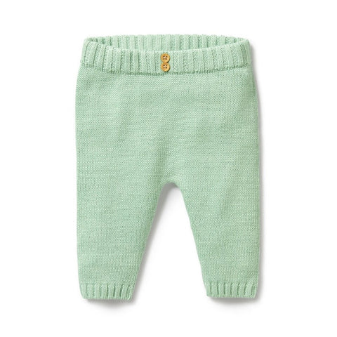 Wilson & Frenchy Mint Green Knitted Legging