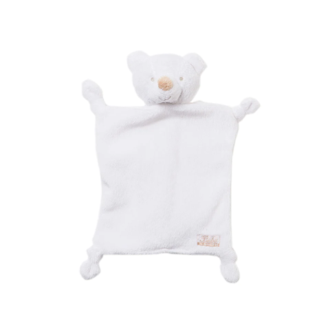 Bebe  Teddy Comforter - White