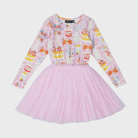 Rock Your Kid Party Time Pink Circus Dress - pink