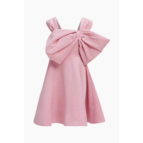 Bardot Junior - Stefania Mini Bow Dress - Bliss Pink
