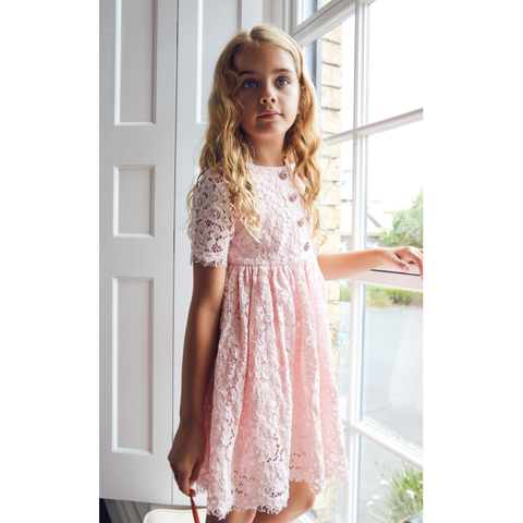 Bardot junior - bailee lace dress - baby pink