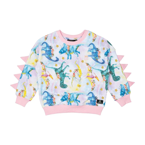 Rock Your Baby - Dinosaur Parade Sweatshirt