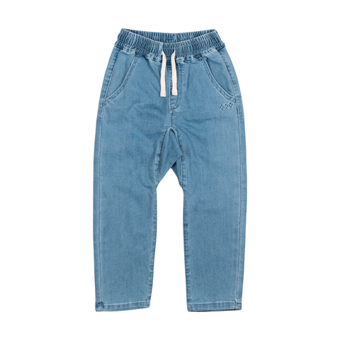 Rock Your Baby -  Slouch Jeans - Washed Blue