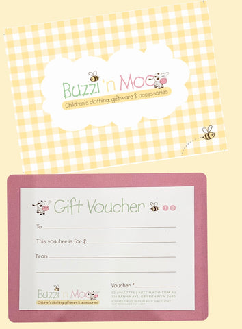 Buzzi 'n Moo Gift Card
