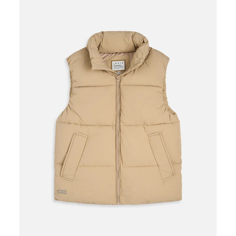 Indie by Industrie - The New Chester Puffer Vest - Toffee