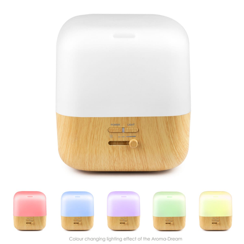 Lively Living - Aroma-Dream Diffuser - Oak Wood look Base