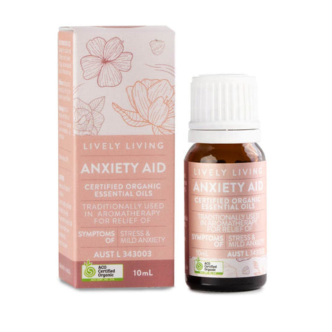 Lively Living - Anxiety Aid Organic Oil