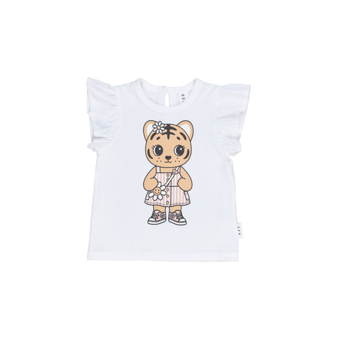 huxbaby - tigress frill t-shirt