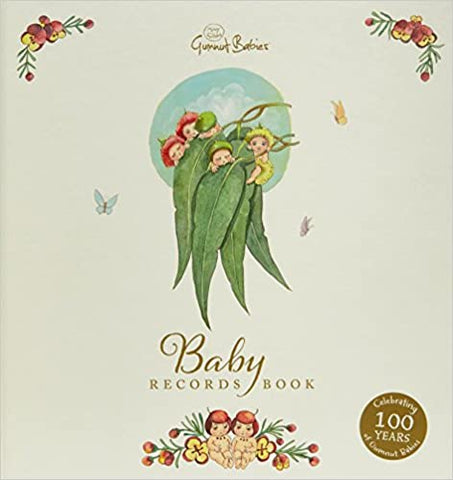 May Gibbs Gumnut Babies- baby records book 100 years
