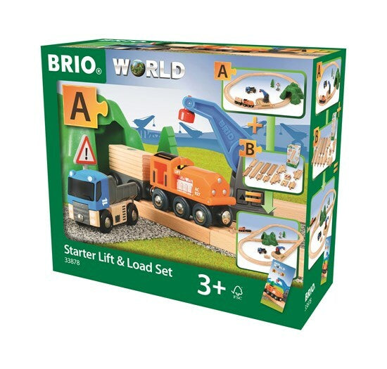 BRIO World Starter Lift & Load Set