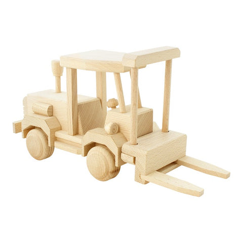Happy Go Ducky Large Wooden Forklift - Howard