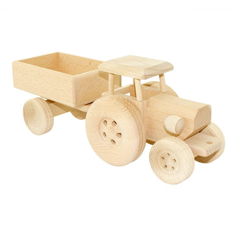 Happy Go Ducky Large Wooden tractor - Esther