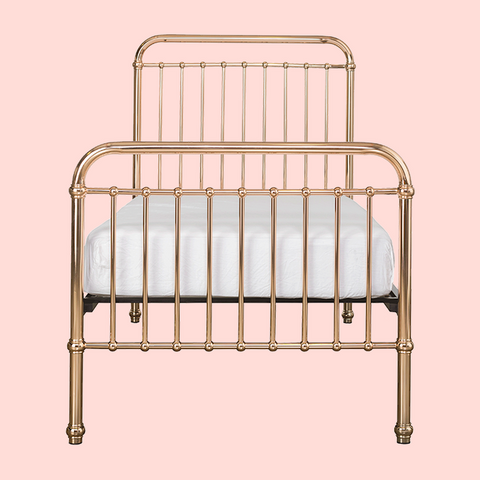 INCY INTERIORS - EDEN SINGLE BED - ROSE GOLD