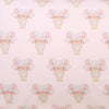 May Gibbs X Pretty Lady Pink Cot Fitted Sheet