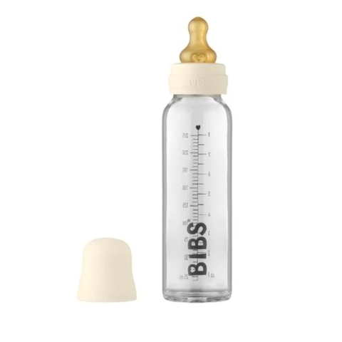 BIBS - Glass Bottle Set - Ivory | Latex