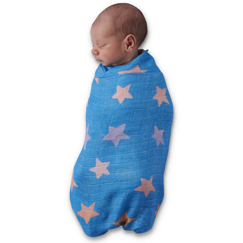 Kip & Co - Stars In Their Eyes Bamboo Swaddle