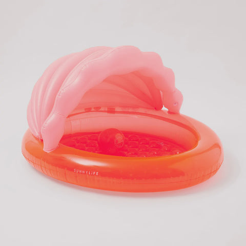 Sunnylife - Kiddy Pool Shell Neon Coral