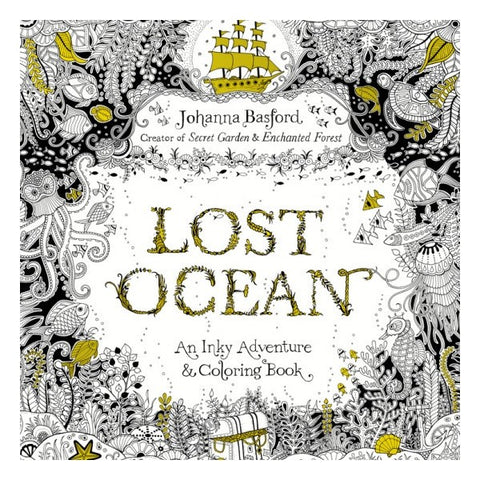 Lost Ocean - Colouring Book