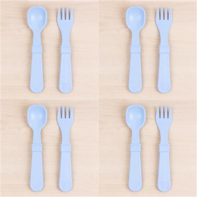 Re-Play Forks and Spoons - Icy Blue