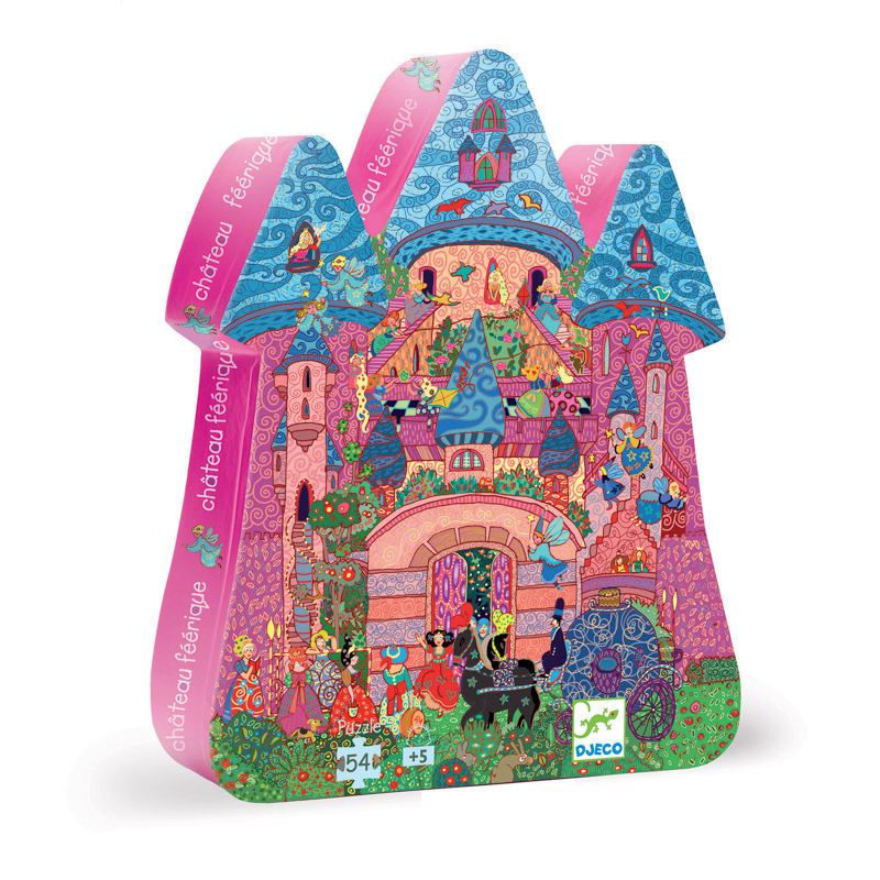 Fairy Castle 54 pc silhouette puzzle