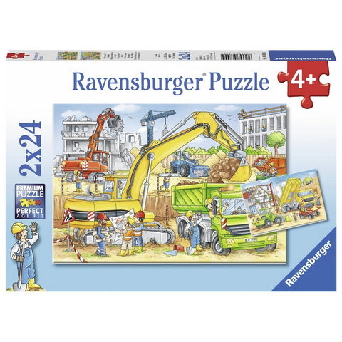 Ravensburger Puzzle - Hard At Work - Construction