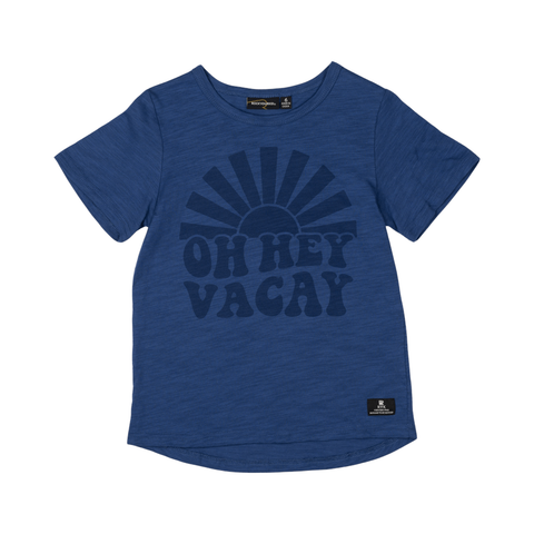 Rock Your Baby - Oh Hey Vacay t-shirt - Blue
