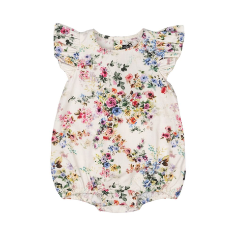 Rock Your Baby - Wild Meadow Bubble Bodysuit - Floral
