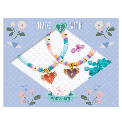 Djeco - You & Me Heishi Hearts Beads Set