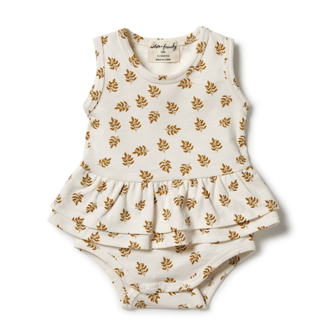 Wilson and Frenchy - Gracie Organic Ruffle Body Suit