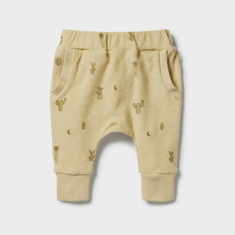 Wilson & Frenchy - organic terry slouch pant - prickle