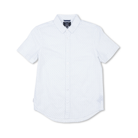 Indie Kids  - paisley linen ss shirt - white