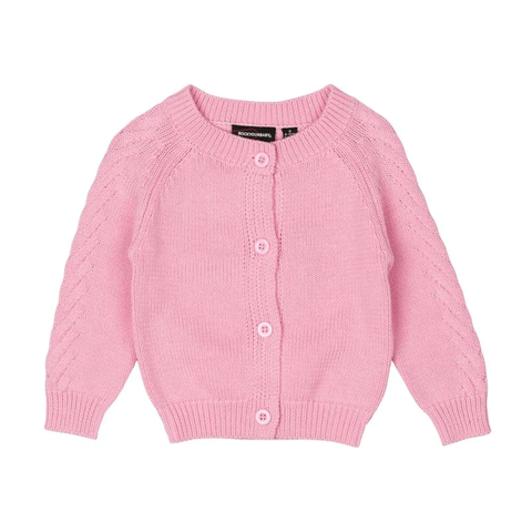 Rock Your Baby - Pink Knit Cardigan