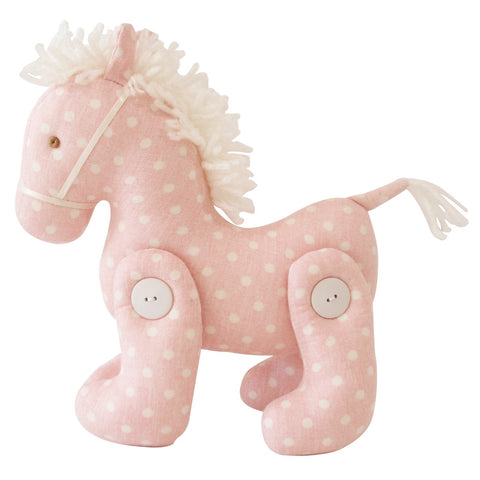 Alimrose - Jointed Pony - Pink White Spot