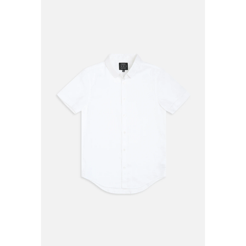 Indie Kids- Tennyson SS Shirt - White
