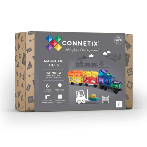 Connetix - Rainbow Transport Pack 50 pc
