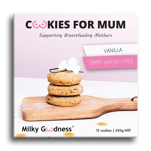 Milky Goodness - Vanilla Lactation Cookies (Dairy & Soy Free)