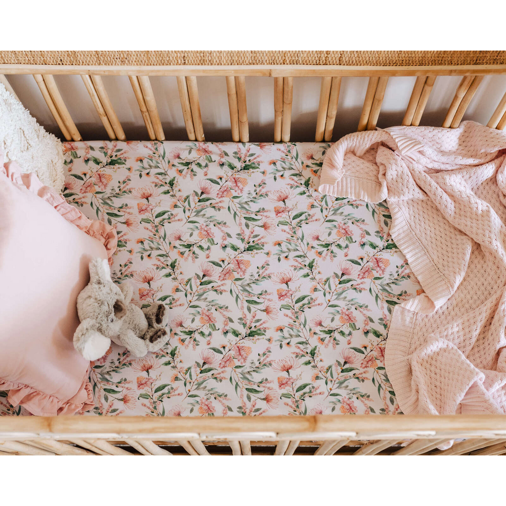 Snugglehunny - Wattle Baby | Fitted Cot Sheet