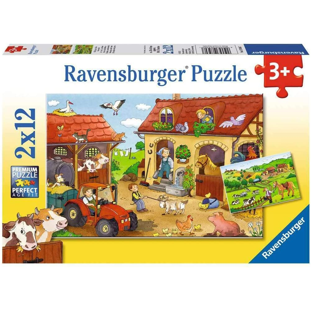 Ravensburger Puzzle - Working On The Farm