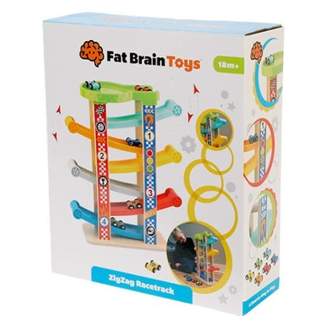 Fat Brain Toys - ZigZag Racetrack